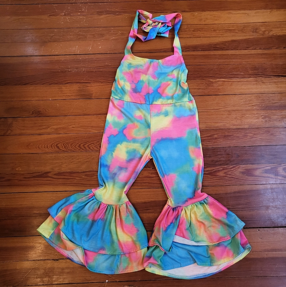 Tie dye romper